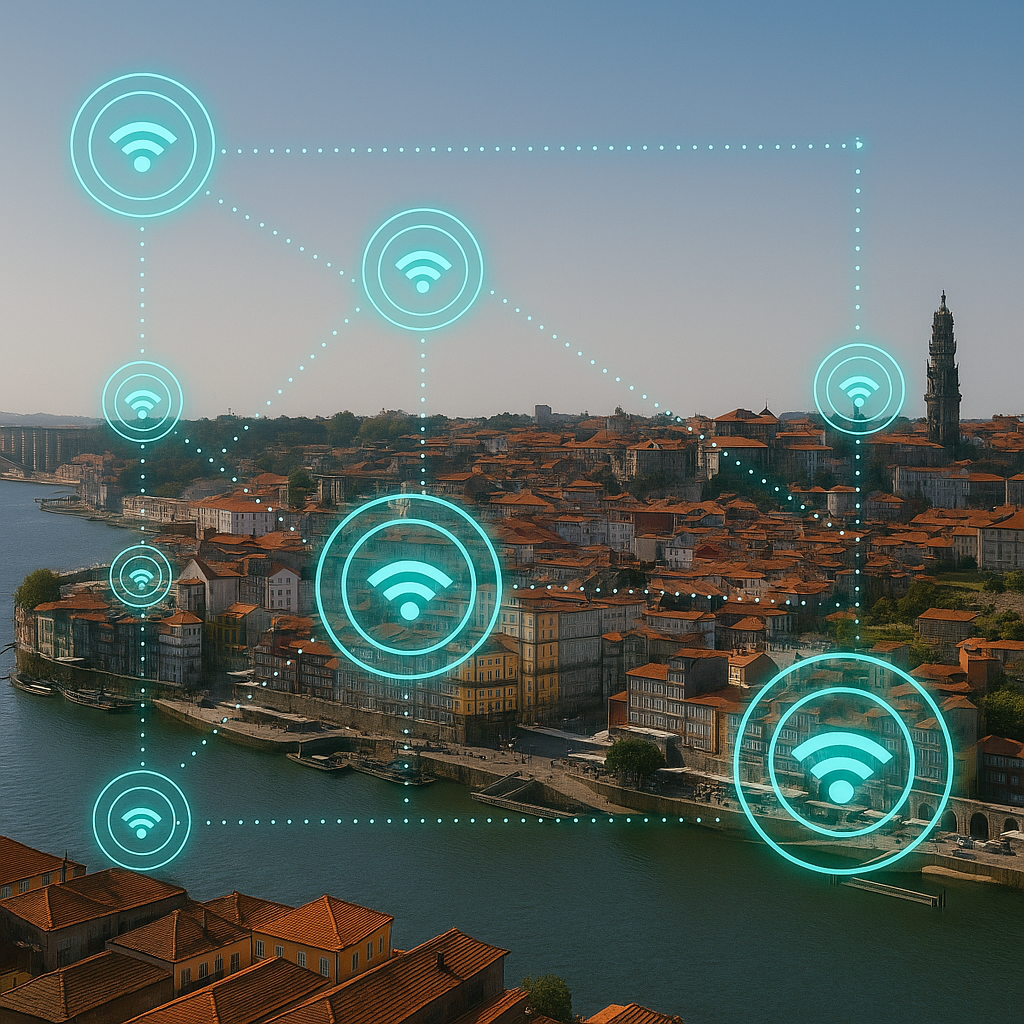 Cidade inteligente conectada